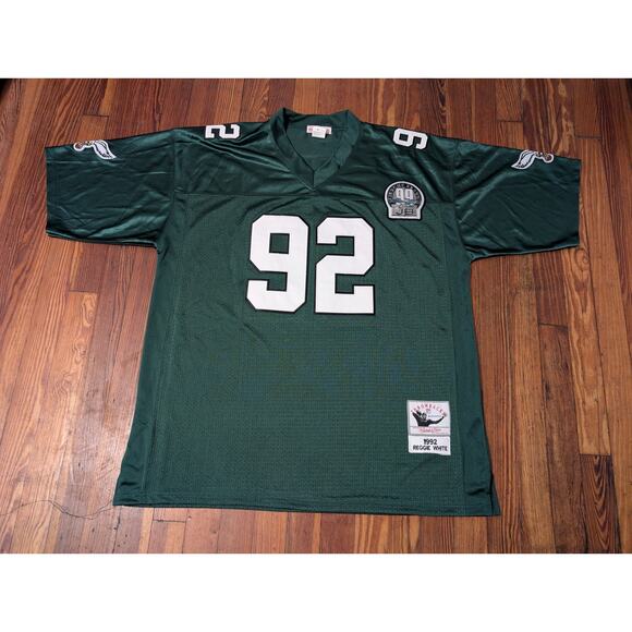 Mitchell and Ness Philadelphia Eagles Reggie White Throwback Jersey Size 56 3XL - Picture 1 of 6